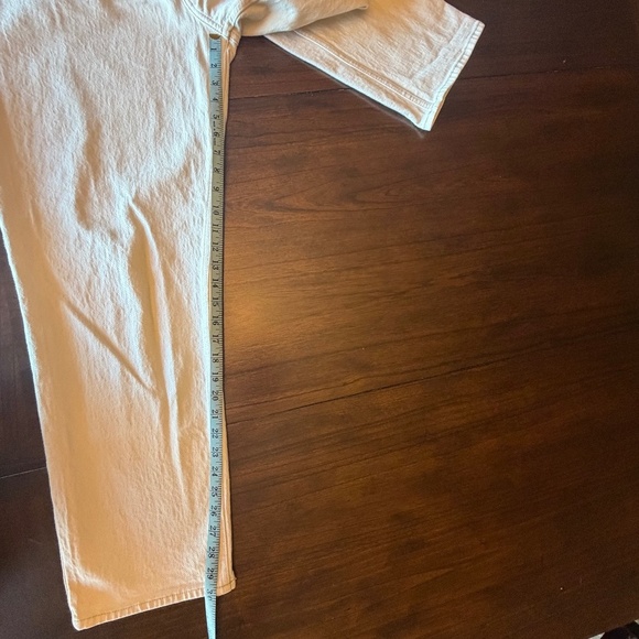 Abercrombie & Fitch 90s Ultra High Rise Vegan Leather Waistband, Curve Size 16 - Picture 11 of 14